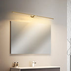 Black/Gold/White LED Mirror Light for Modern Bathroom Wall Fixtures