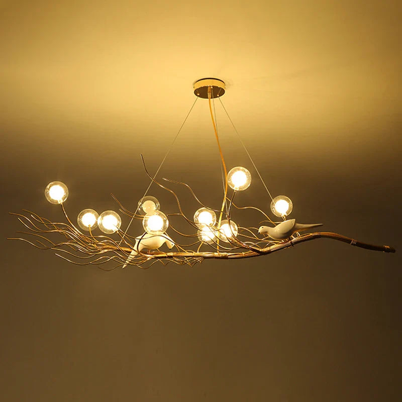 Bird's Nest LED Pendant Light for Dining Room, Cafe, Bar, Restaurant Decor