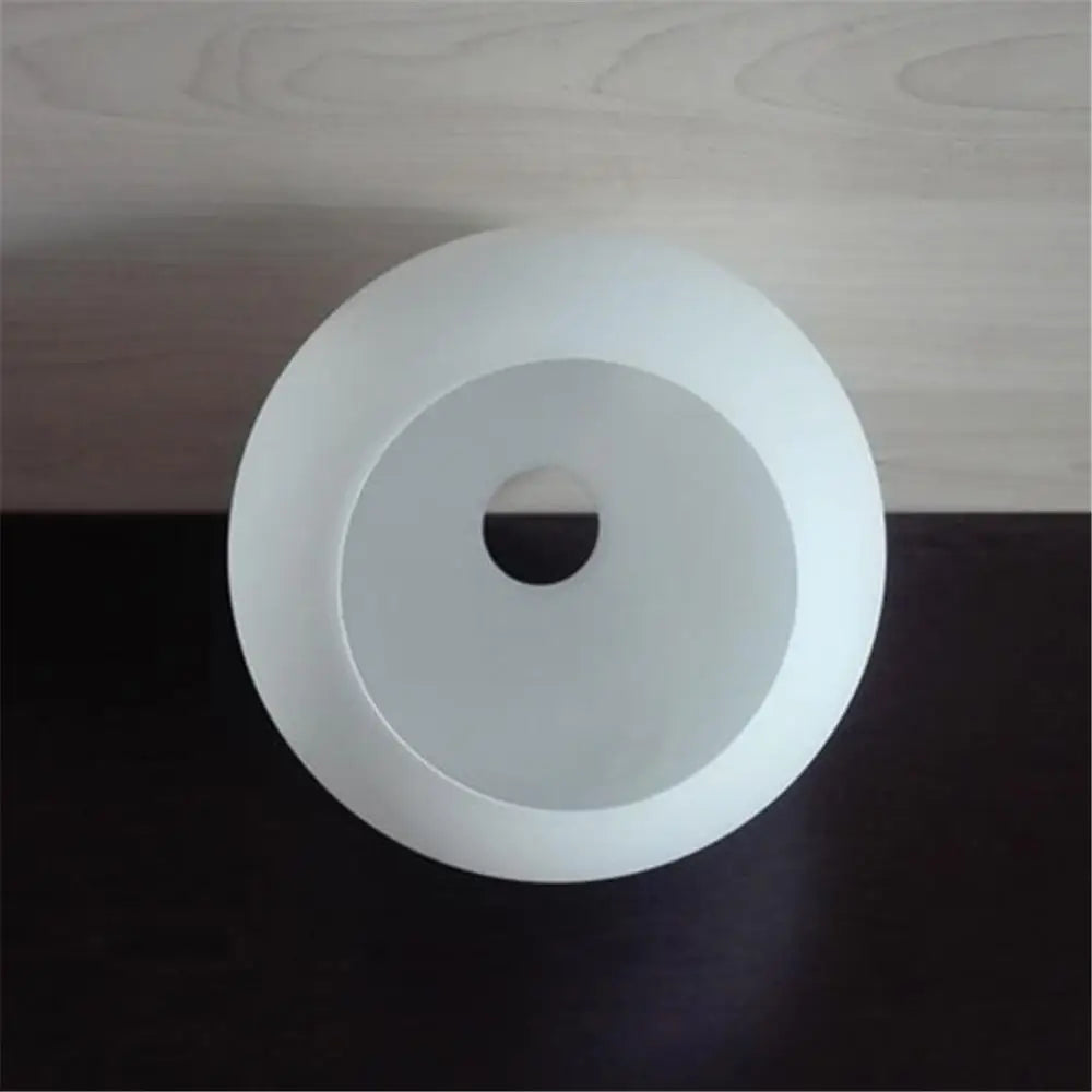 Opal White Glass Lamp Shade Replacement - Frosted Pendant Replacement Globe