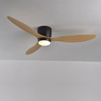 White LED Ceiling Fan Light with Remote Control