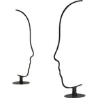 Modern Minimalist Human Face LED Floor Lamp for Home Bedroom Living Room Lighting