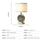 Crystal Table Lamp: Nordic Light Luxury Design for Bedroom Bedside