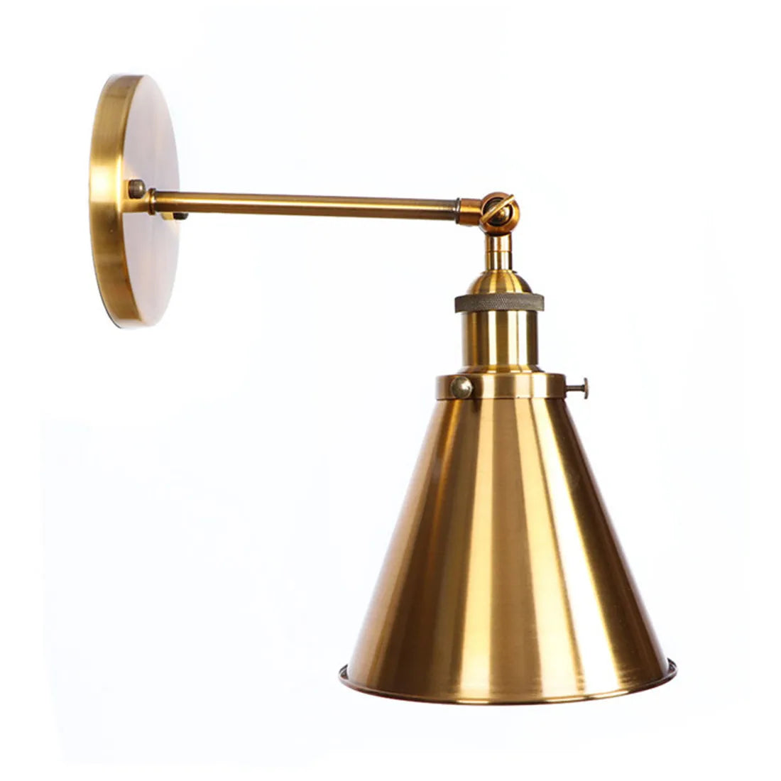 Elegant Gold Wall Sconce for Garden Corridor Lighting