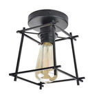 Vintage Industrial LED Ceiling Light Shade for Living Room Kitchen Cage Home Decor