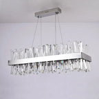 Modern LED Crystal Chandelier for Dining and Living Room Décor