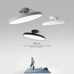 Rotatable LED Ceiling Lamp: Nordic Minimalist Modern for Bedroom, Study Room, Kitchen