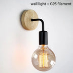 Vintage Industrial Wall Lamp Dimmable E27 Light Bulb Wall Light