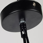 Green Plants Cherry Blossoms Chandelier, Elegant Pendant Lamp for Bar and Restaurant