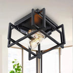 Industrial Vintage LED Ceiling Light Fixture for Home Kitchen Bar