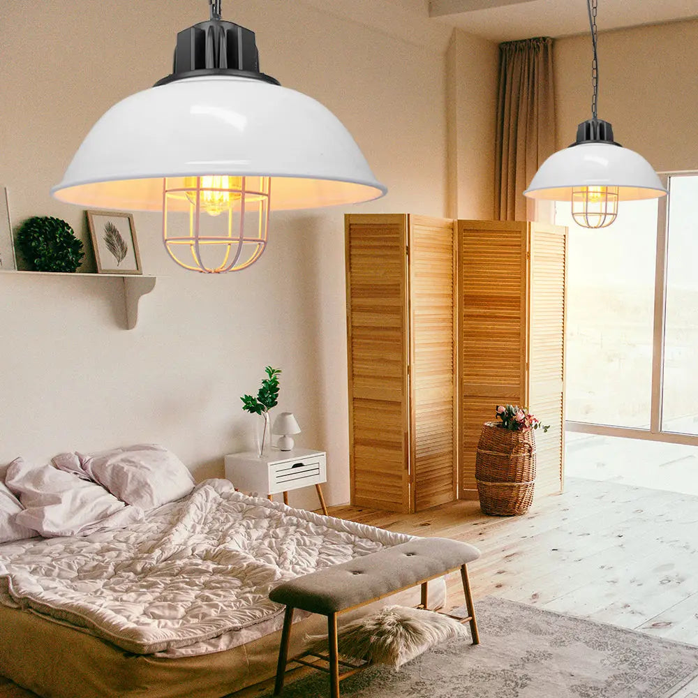 Retro Industrial Pendant Lights Vintage Hanging Lamp for Bar Restaurant Living Room