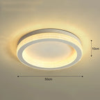 Black Gold Crystal Chandelier LED Ceiling Light for Living Room Bedroom