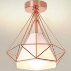 Nordic Industrial Ceiling Lamp Shade Fixture Chandeliers - Vintage Metal Home Decor