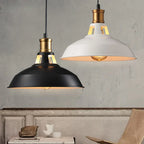 Iron Pendant Light Vintage Loft Bar Lighting Nordic Handing Lampshade