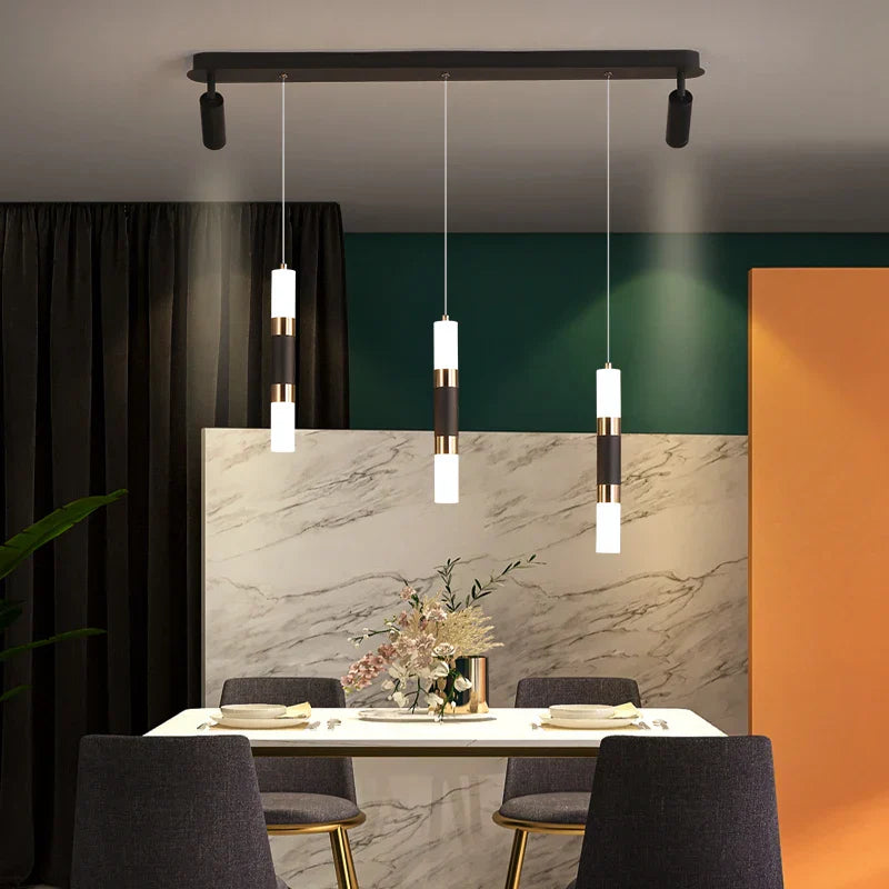 Modern LED Chandelier Spotlight for Dining & Living Room, Dimmable Nordic Chandelier
