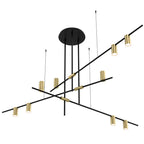 LED Ceiling Chandelier: Scandinavian Post-modern Designer Hanging Lamp for Dining & Living Room