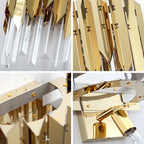 Crystal Wall Lamp: Wireless Charging Light for Bedroom, Aisle, Staircase