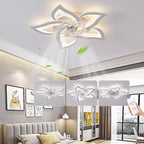 Smart LED Ceiling Fan Light - App Controlled, Silent, Adjustable Speed