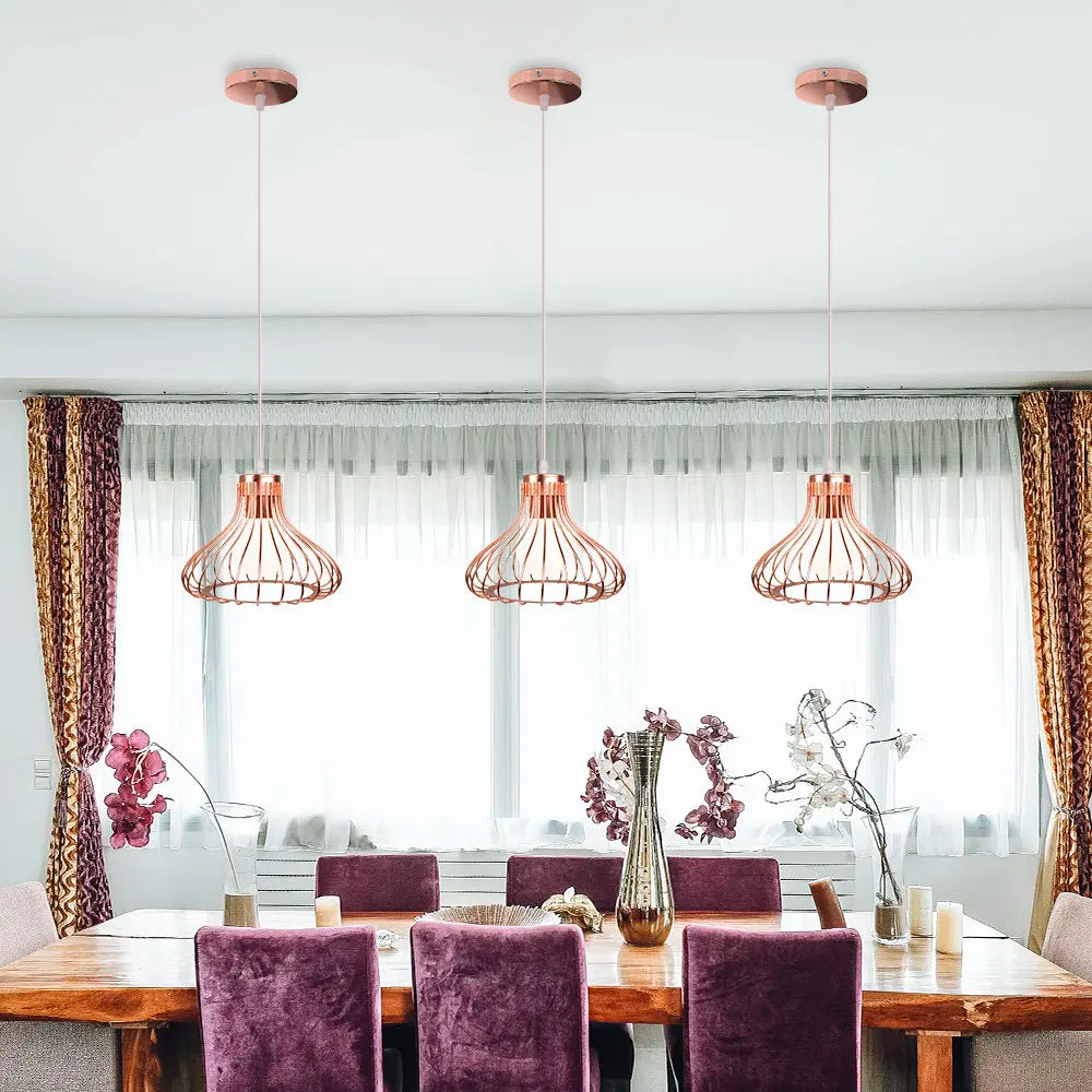 Industrial Pendant Lights E27 LED Hanging Lamp Modern Loft Lighting for Home