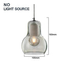 Glass Pendant Light: Modern Nordic E27 LED Hanging Lamp for Indoor Decoration