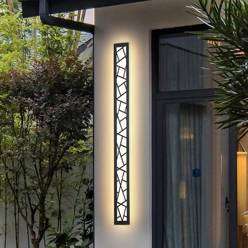 Outdoor LED Wall Lamp IP65 Aluminum Garden Sconce Light - 110V 220V