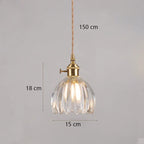 Scandinavian Glass Chandelier Lighting Modern Classic Decorative LED Pendant