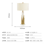 Crystal Table Lamp: Nordic Light Luxury Design for Bedroom Bedside