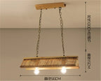 Bamboo Pendant Chandelier: Chinese Classic for Kitchen, Cafe, Bar, Inn, Restaurant Lighting