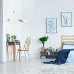 Swing Arm LED Wall Lamp Adjustable White Black Bedside Study Loft Vintage Reading Light