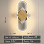 LED Wall Light: Modern Bedroom Bedside Lamp, Living Room Sconce, Home Decor Lighting