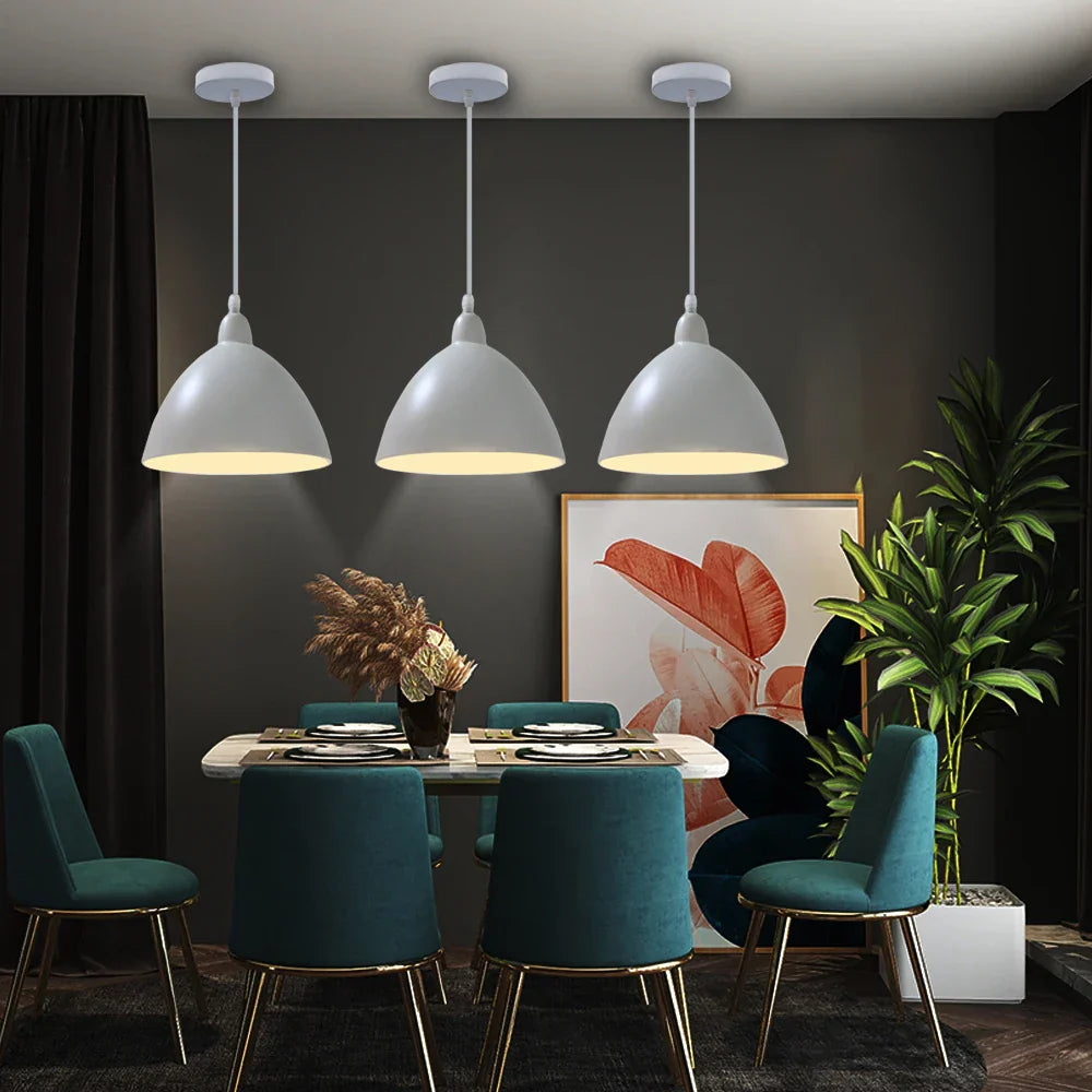 LED Industrial Pendant Lamp for Stylish Living Room & Bedroom Decor Lighting