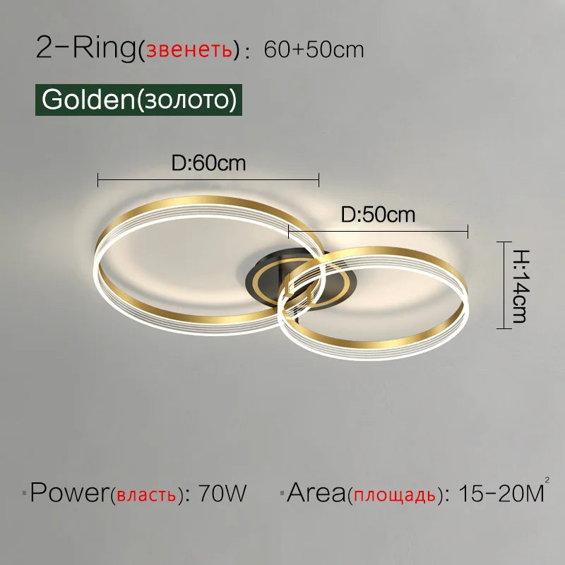 Nordic Light Luxury Foyer Ceiling Lamp - Modern, Simple, Elegant Lighting