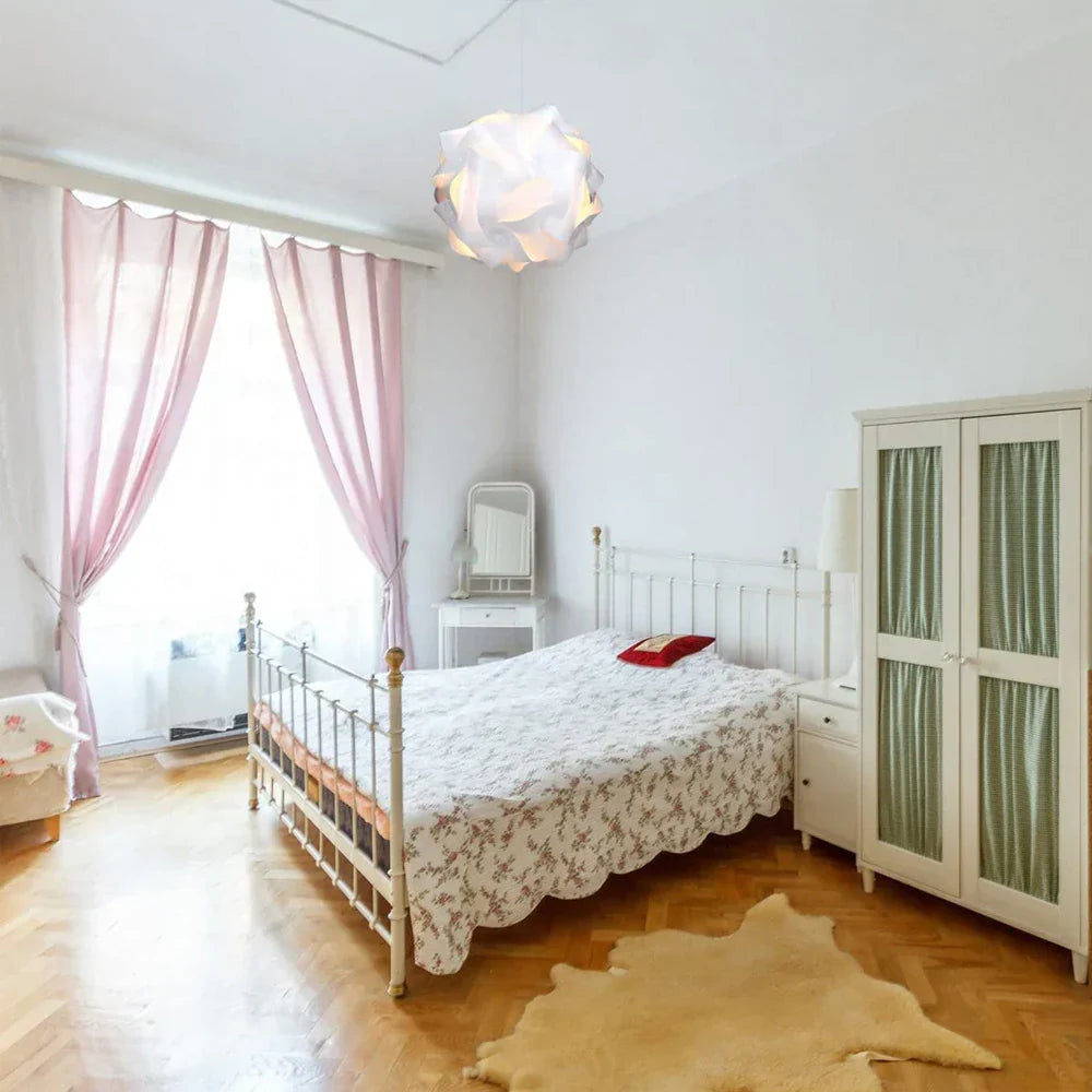 Modern Nordic Puzzle Lampshade Pendant Light Fixture