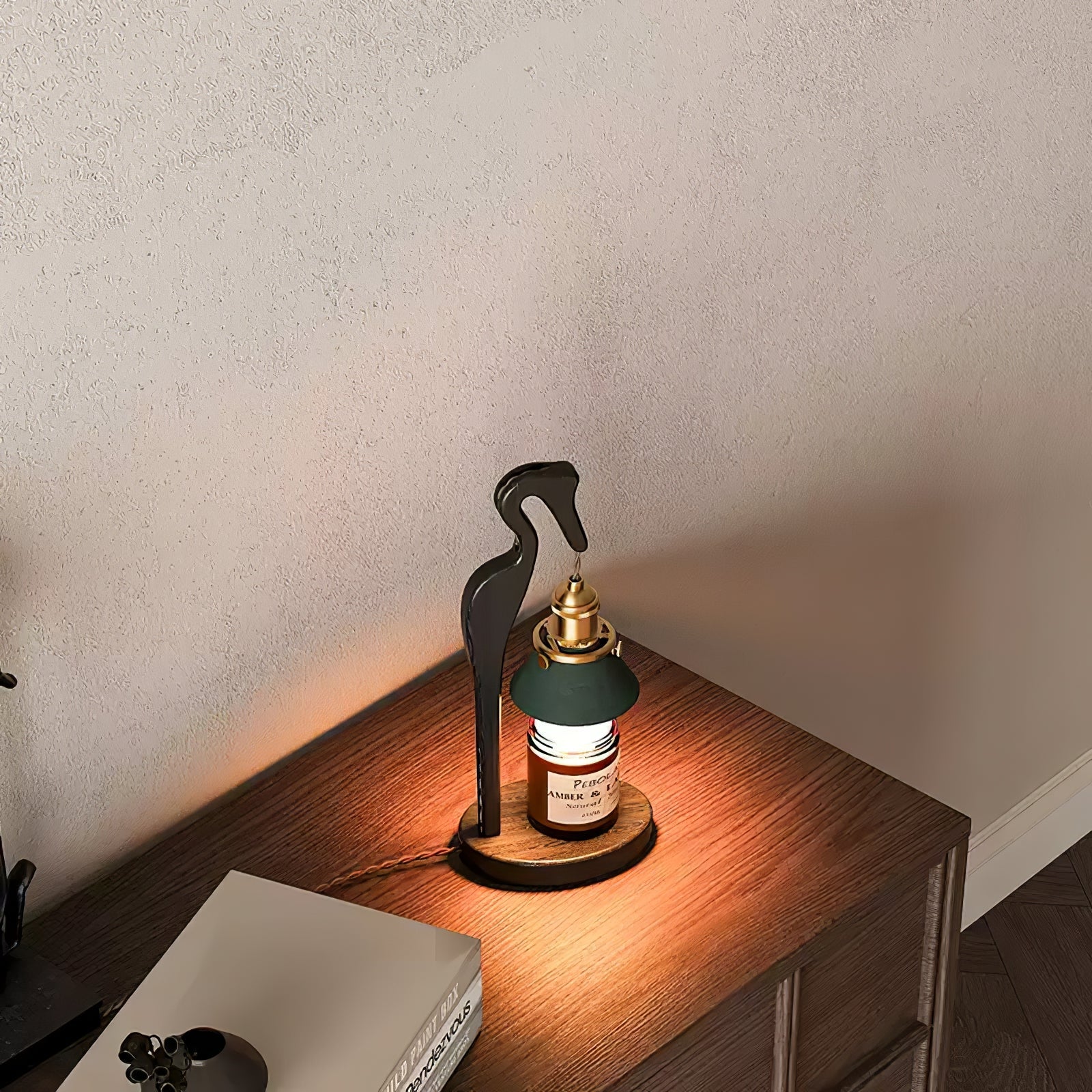 Heron Glow Candle Warmer Lamp