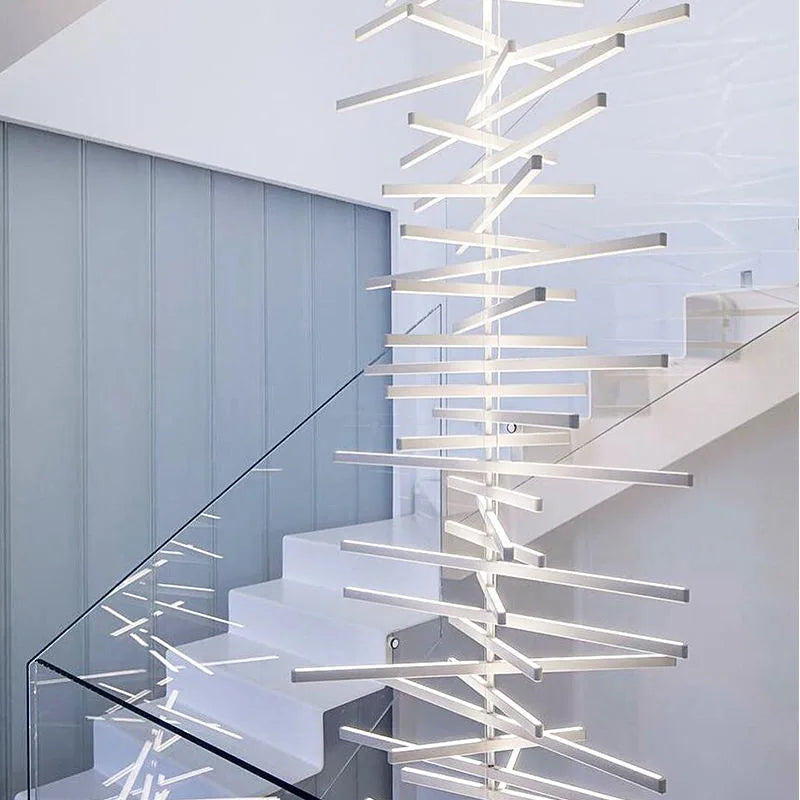 LED Chandelier: Modern Art Pendant Light for Living/Dining Room, Office, Bar