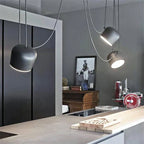 Spider Industrial Pendant Lights for Modern Decor, E27 LED Fixtures for Kitchen & Dining