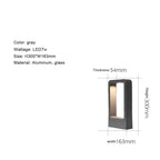 7W LED Aluminum Garden Bollard Light for Outdoor Landscape Courtyards