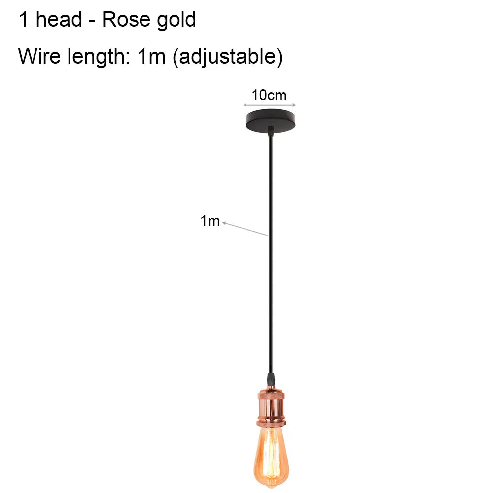 Vintage Industrial Spider Chandelier Ceiling Pendant Light - DIY Art Suspension Decor