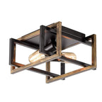 Industrial Vintage LED Ceiling Light Fixture for Home Kitchen Bar