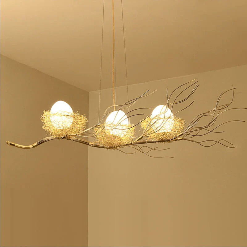 Bird's Nest LED Pendant Light for Dining Room, Cafe, Bar, Restaurant Decor