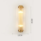 Crystal Wall Lamp for Modern Light Luxury Living Room, Bedroom, and Dining Area