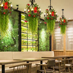 Rose Chandelier: Elegant Lighting Fixture for Tea Shop, Restaurant, Bar