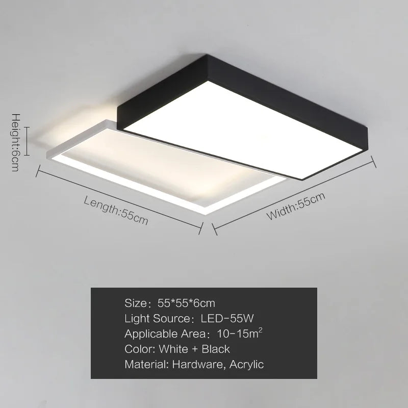 Bedroom Lamp Ceiling Light Modern Simple Luxury Nordic Style