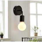 Modern Nordic Wooden Sconce Wall Lamp Indoor Home Light Fixture