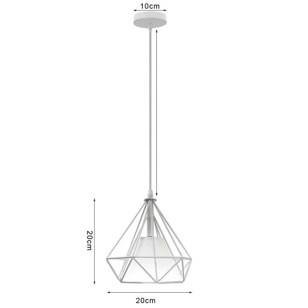 Industrial Pendant Lights: Modern LED Hanging Lamps for Home Living Room Kitchen Decor