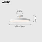 Rotatable LED Ceiling Lamp: Nordic Minimalist Modern for Bedroom, Study Room, Kitchen