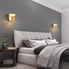 Crystal LED Wall Sconce: Modern Minimalist Bedroom Luxury Light