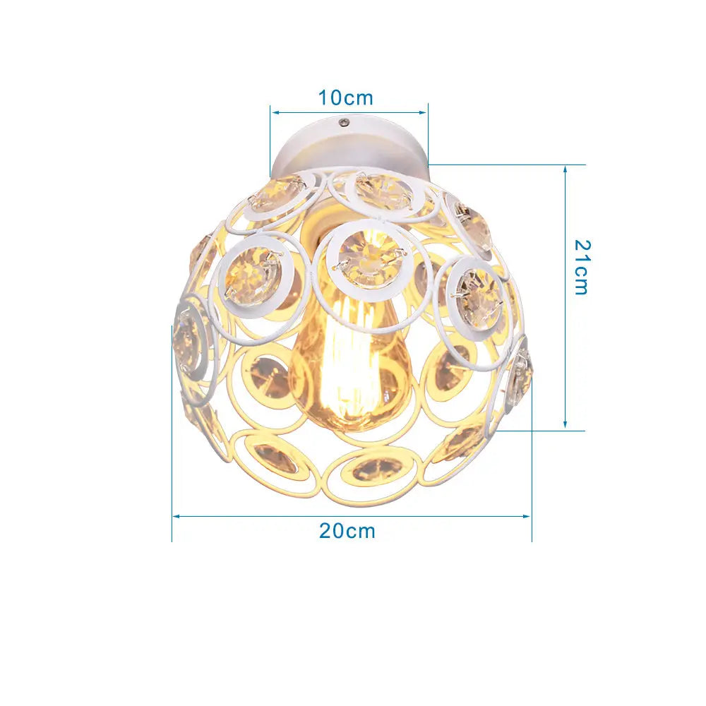 Nordic Industrial LED Ceiling Lights for Home Bedroom Living Room Kitchen