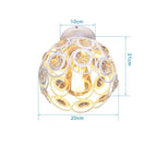 Nordic Industrial LED Ceiling Lights for Home Bedroom Living Room Kitchen