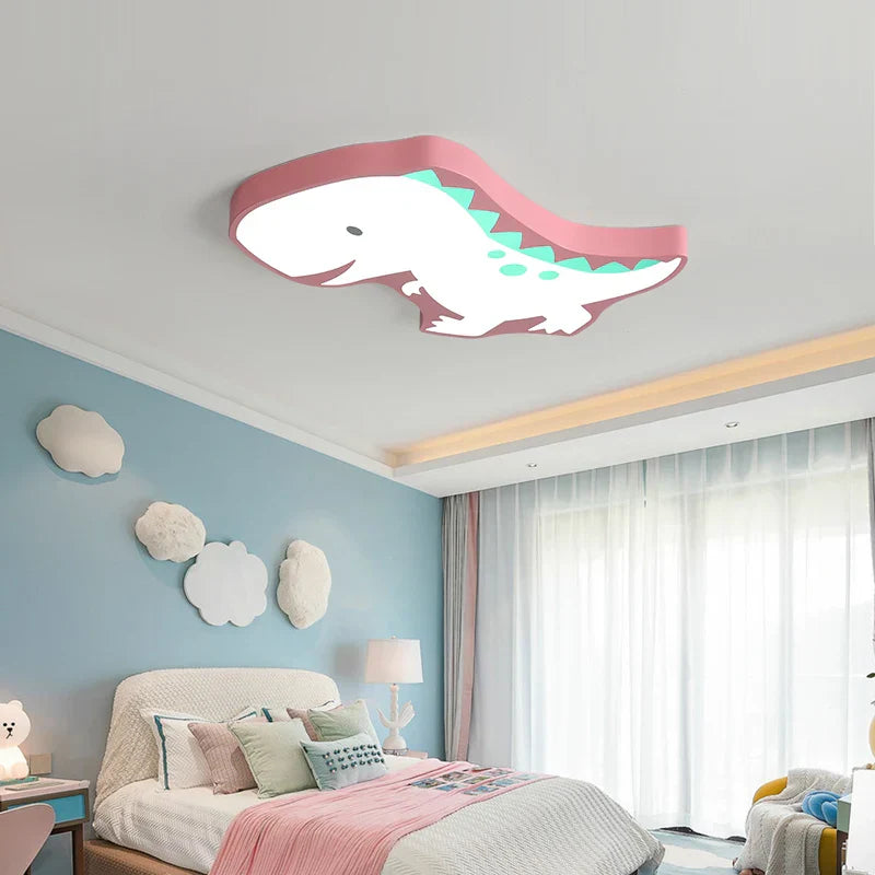 LED Dinosaur Ceiling Chandelier: Creative Home Decor for Kids Room