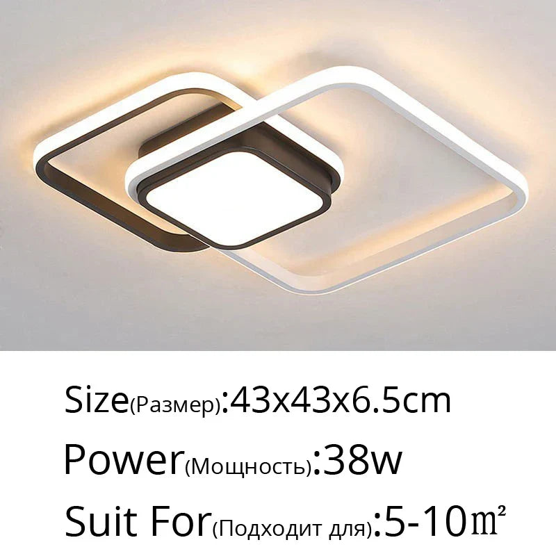 Modern LED Chandelier for Dining Living Kitchen Hall Indoor Lighting